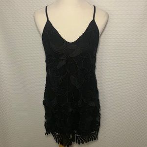 Express Black Lace Dress